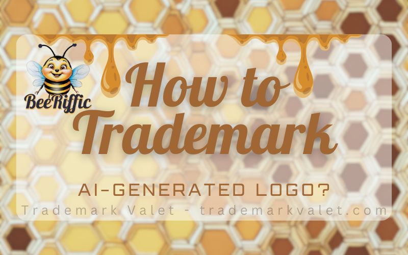 how to trademark an ai generated logo