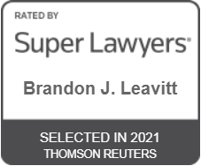 super lawyers brandon leavitt 2021