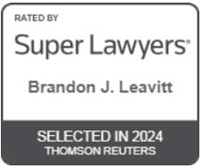 super lawyers for brandon leavitt 2024